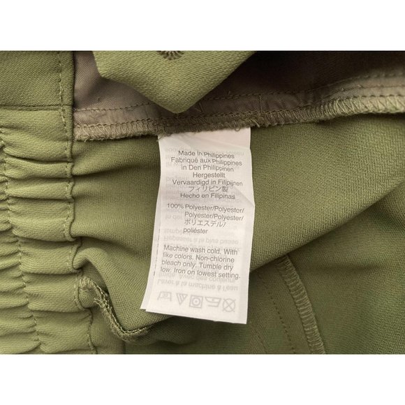 Green J. Crew Stretch Shorts With Pockets Size 6 - Picture 4 of 7